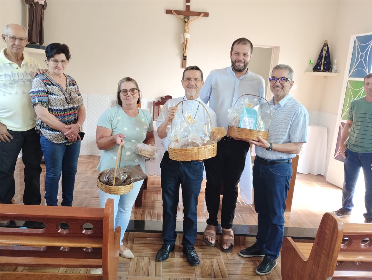Visita Pastoral: No 4° dia, Dom Luiz visita comunidades Eclesiais de Base de Guaçuí