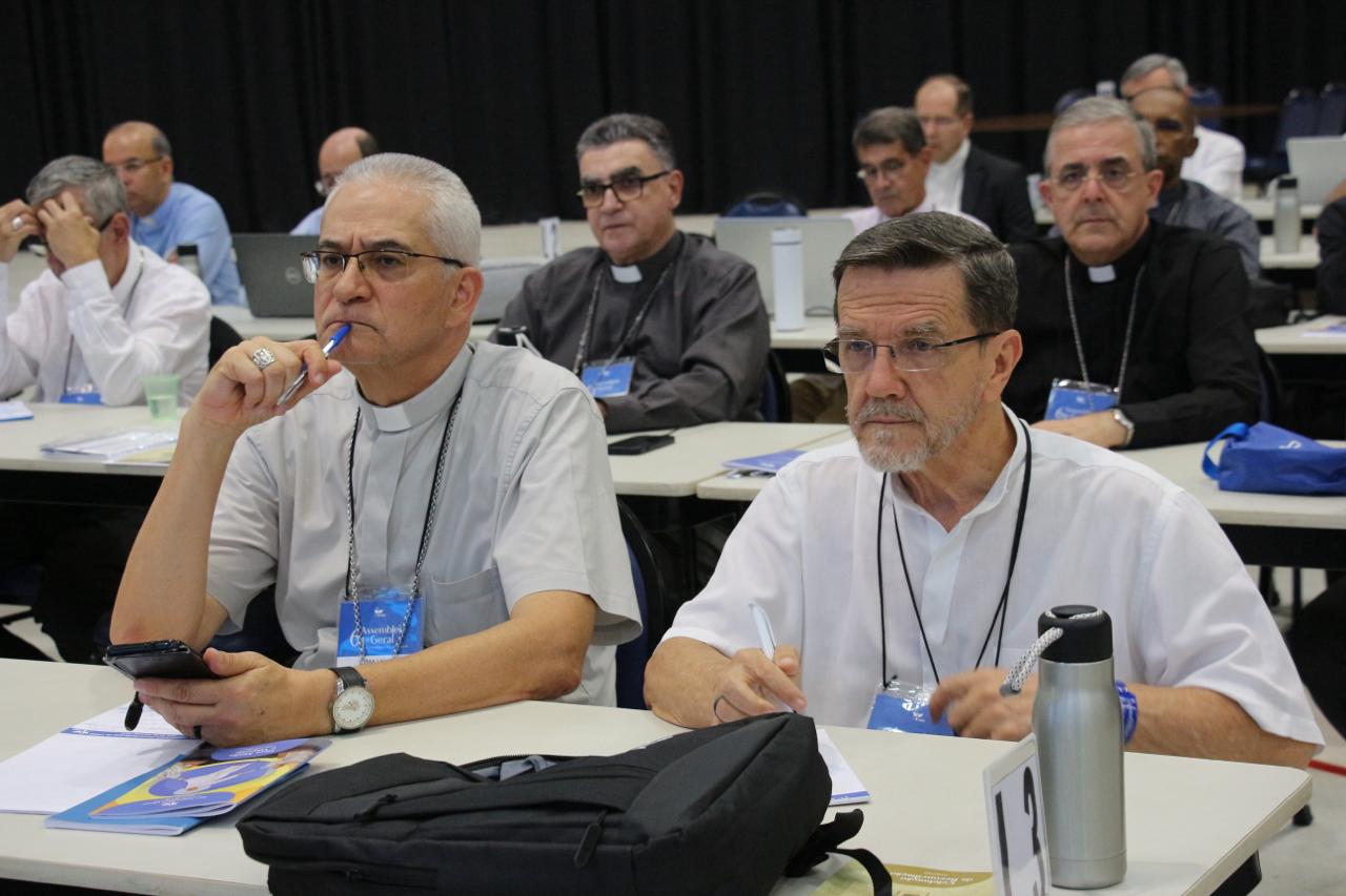 Bispos apresentam as quatro mensagens aprovadas pelo episcopado brasileiro na 61º Assembleia Geral da CNBB